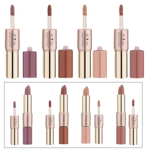 0.35 fl Oz Velvet Matte Liquid Lipstick Not Fade   Lip Gloss 01