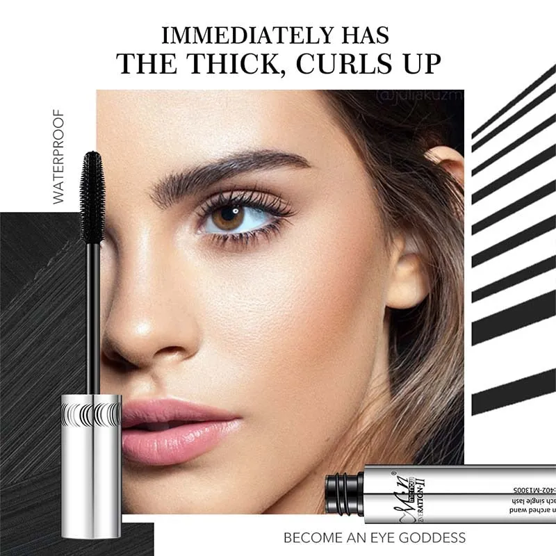 5 Piece/Packs Makeup Curling Thick Mascara Volume Express False