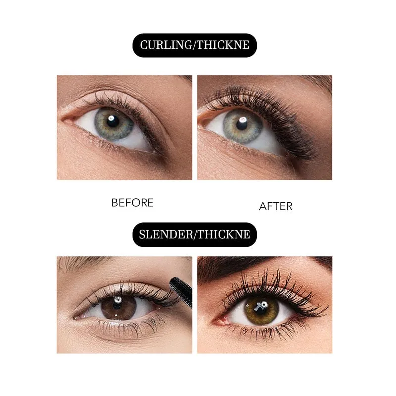 5 Piece/Packs Makeup Curling Thick Mascara Volume Express False