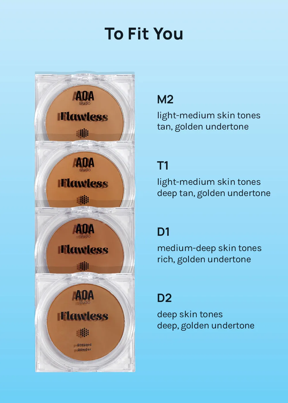 AOA Flawless Pressed Powder