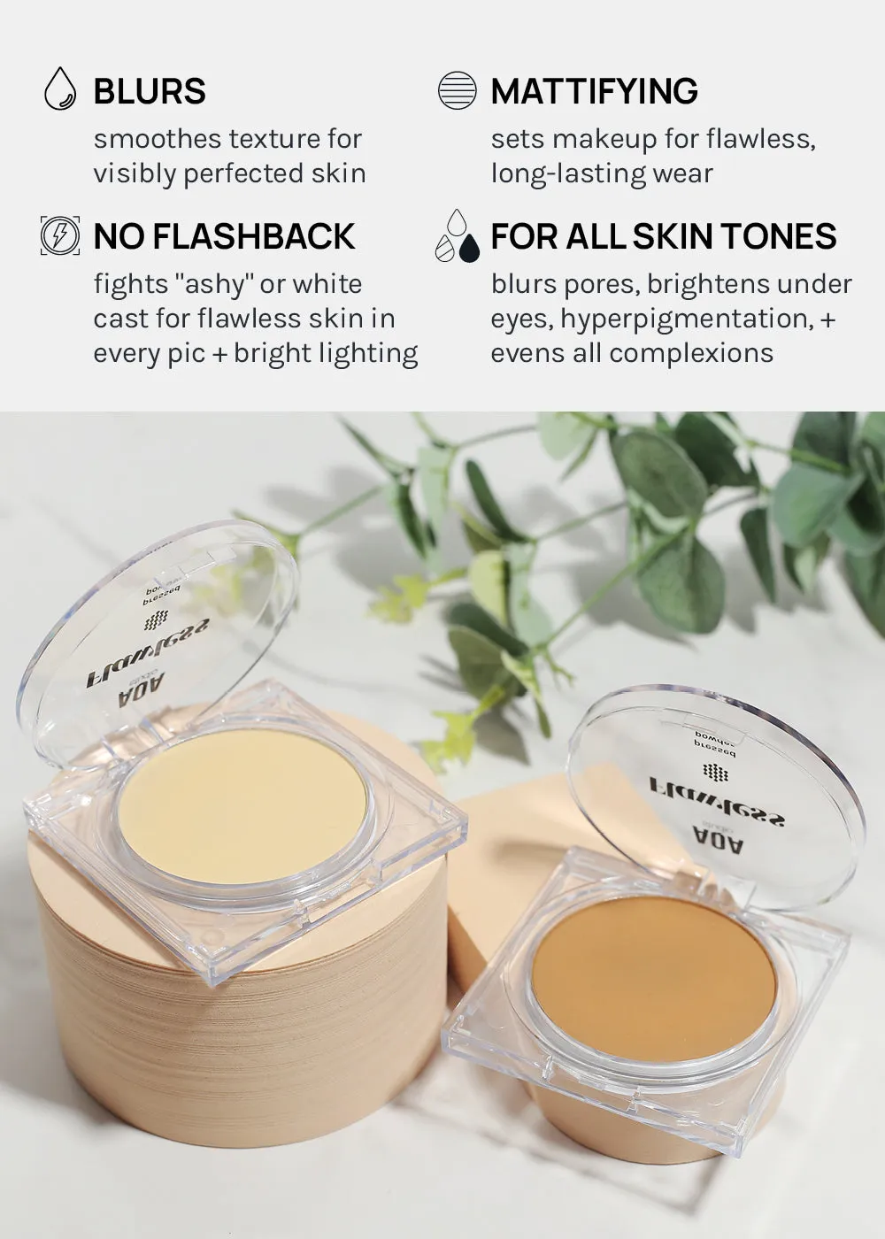 AOA Flawless Pressed Powder