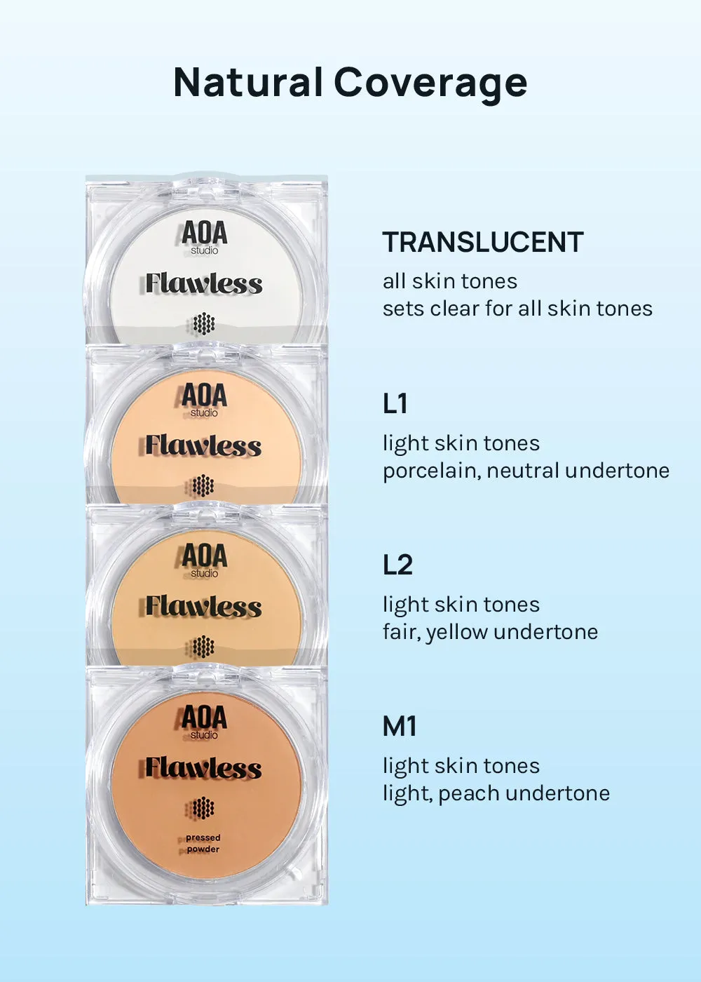 AOA Flawless Pressed Powder