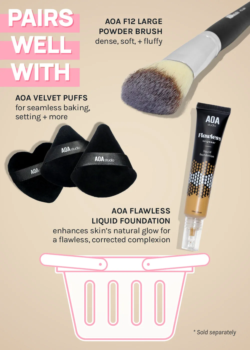 AOA Flawless Pressed Powder