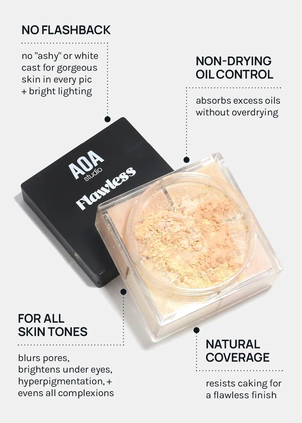 AOA Flawless Setting   Finishing Powder