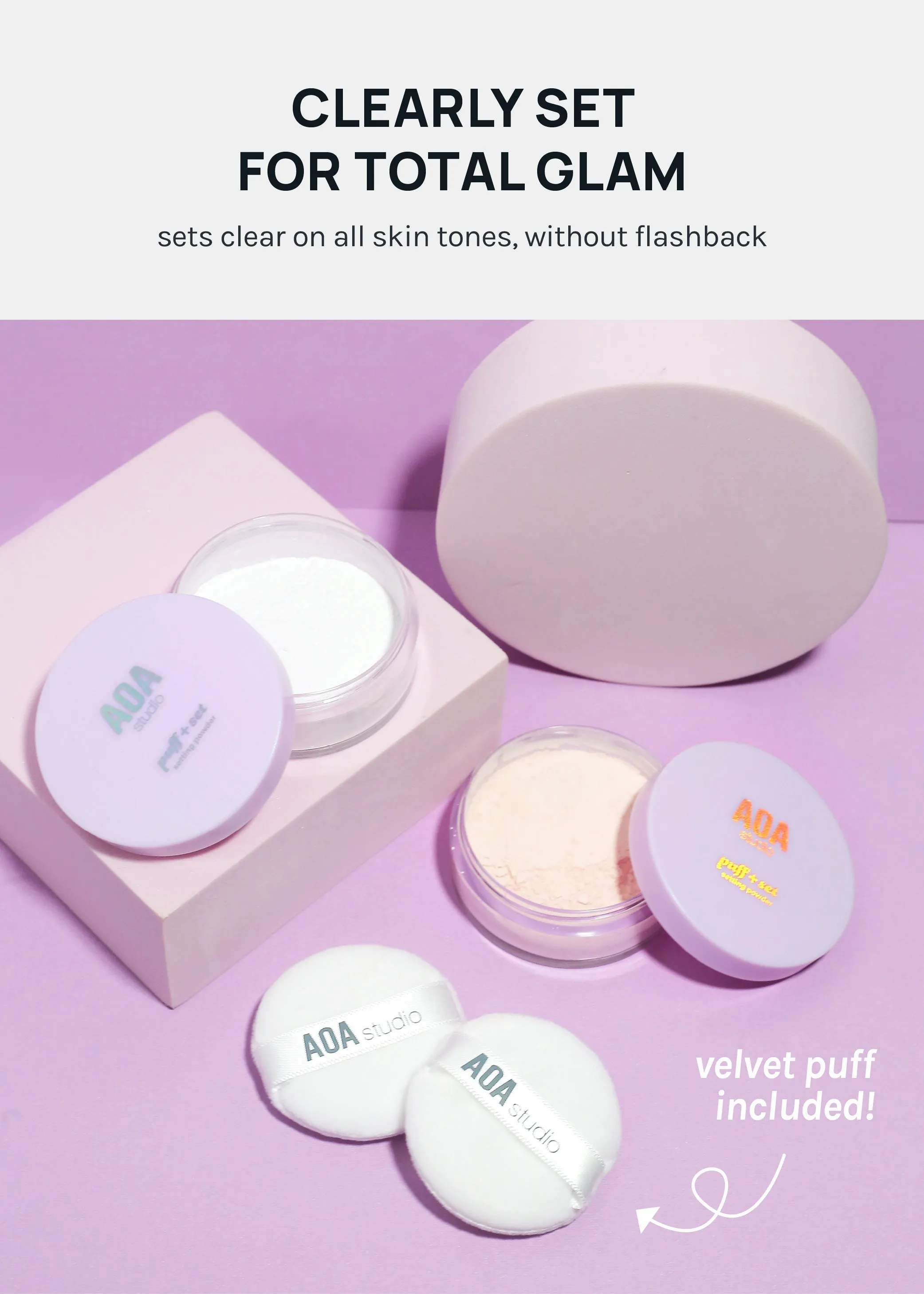 AOA Puff   Set Setting Powder