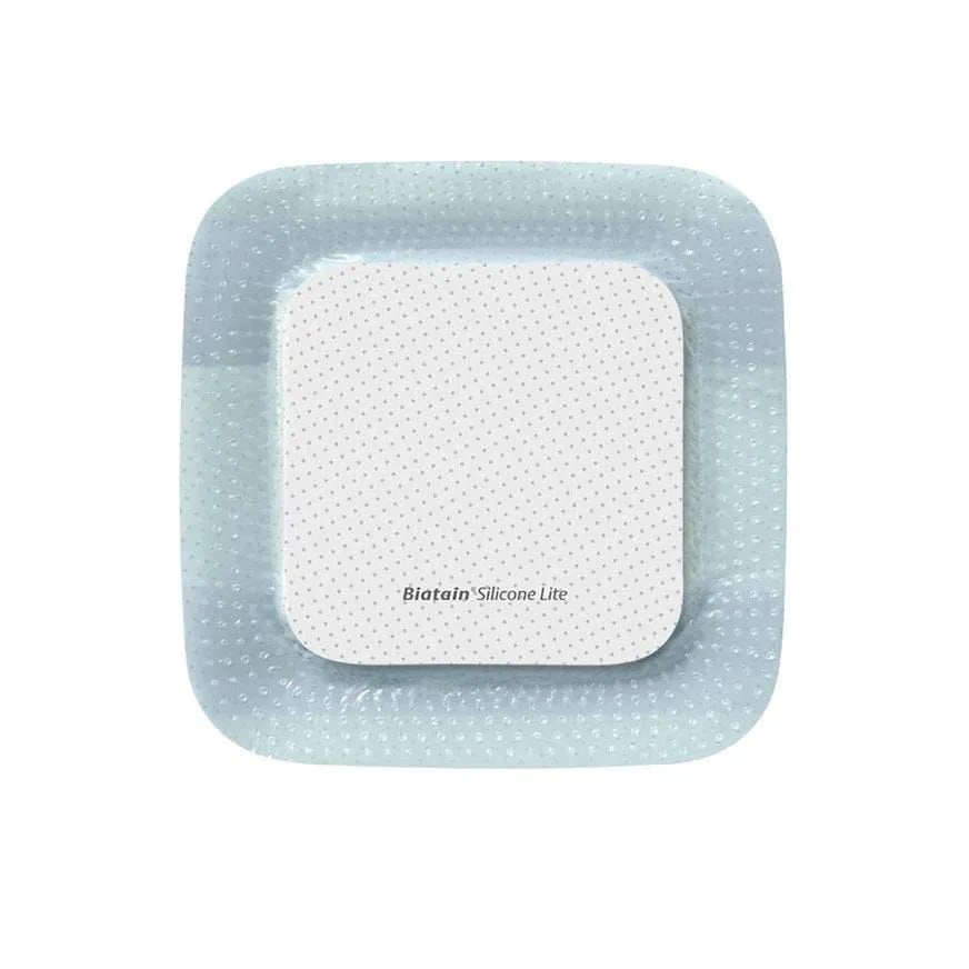 Biatain Silicone Lite  Dressings 12.5cm x 12.5cm x 10