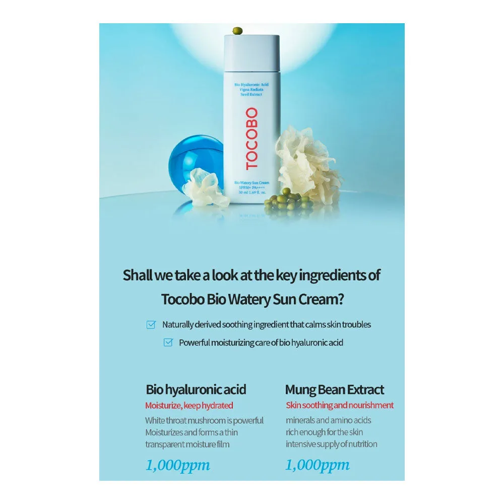 Bio Watery Sun Cream SPF50 /PA    