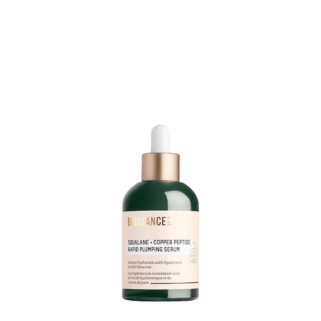 BIOSSANCE SQUALANE   COPPER RAPID PLUMPING SERUM