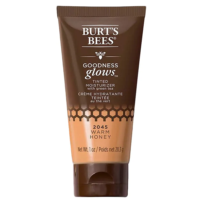 BURT'S BEES - Goodness Glows Tinted Moisturizer Warm Honey 2045 - 1 oz (28.3 g)