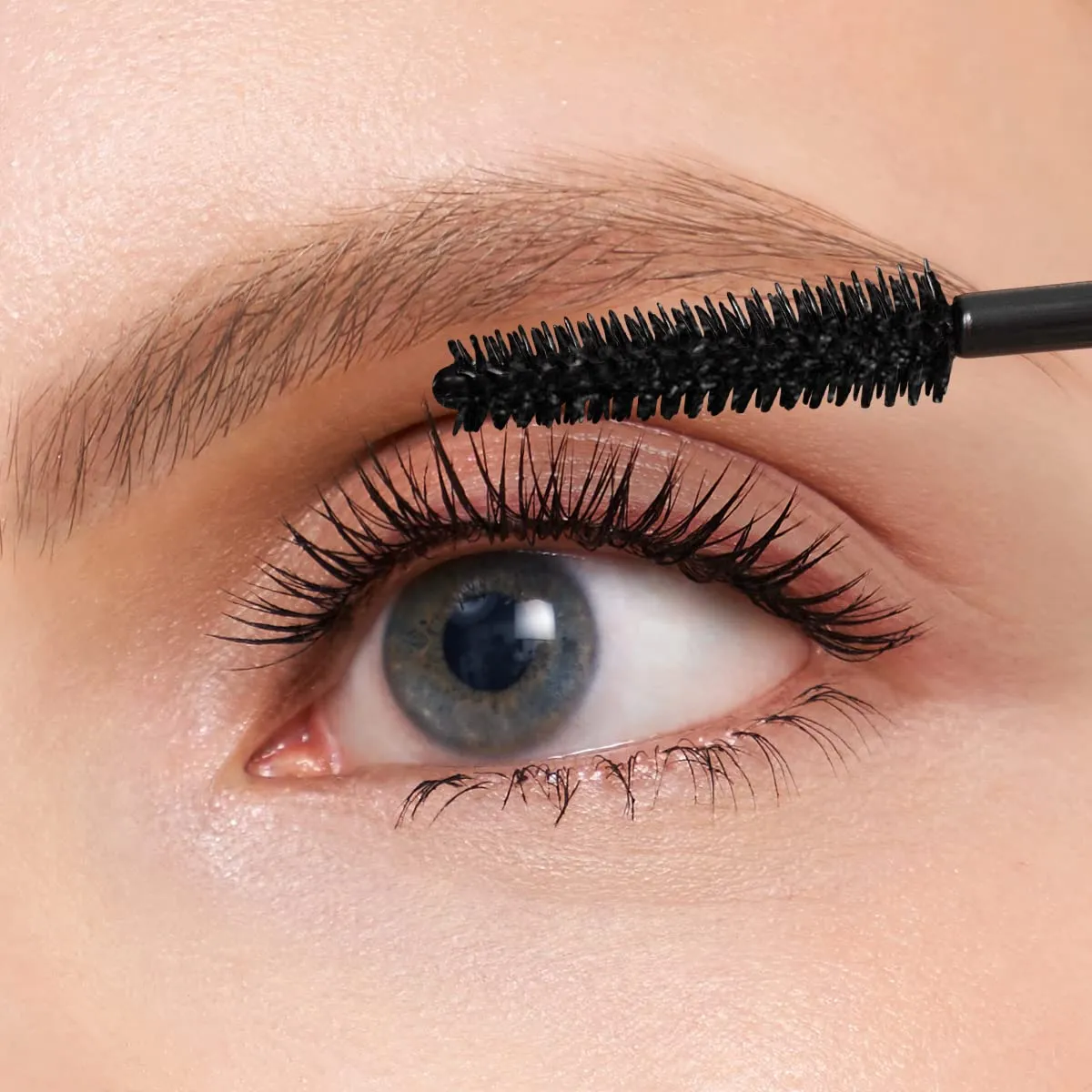 CARSLAN Lengthening Mascara Liquid Volumizing Lash Washable Long Wear Mascara Waterproof Eyeliner Build Big Bad Eye Makeup, No Clump, Smudgeproof, Black, 2 count