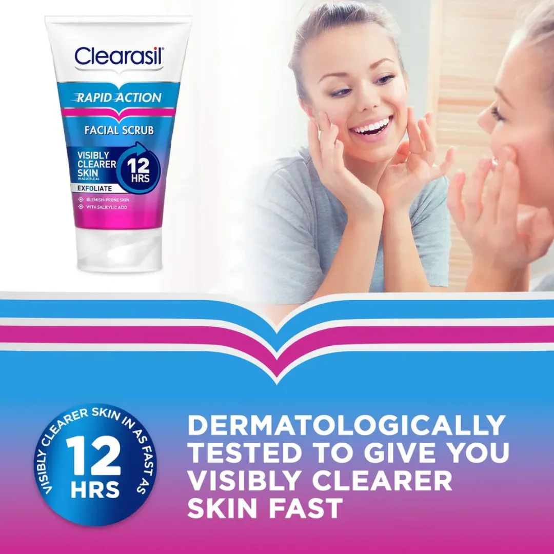 Clearasil Ultra Rapid Action Scrub - 125ml (T)