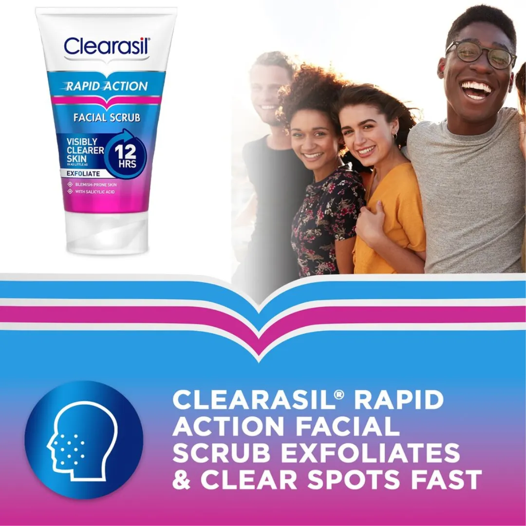 Clearasil Ultra Rapid Action Scrub - 125ml (T)