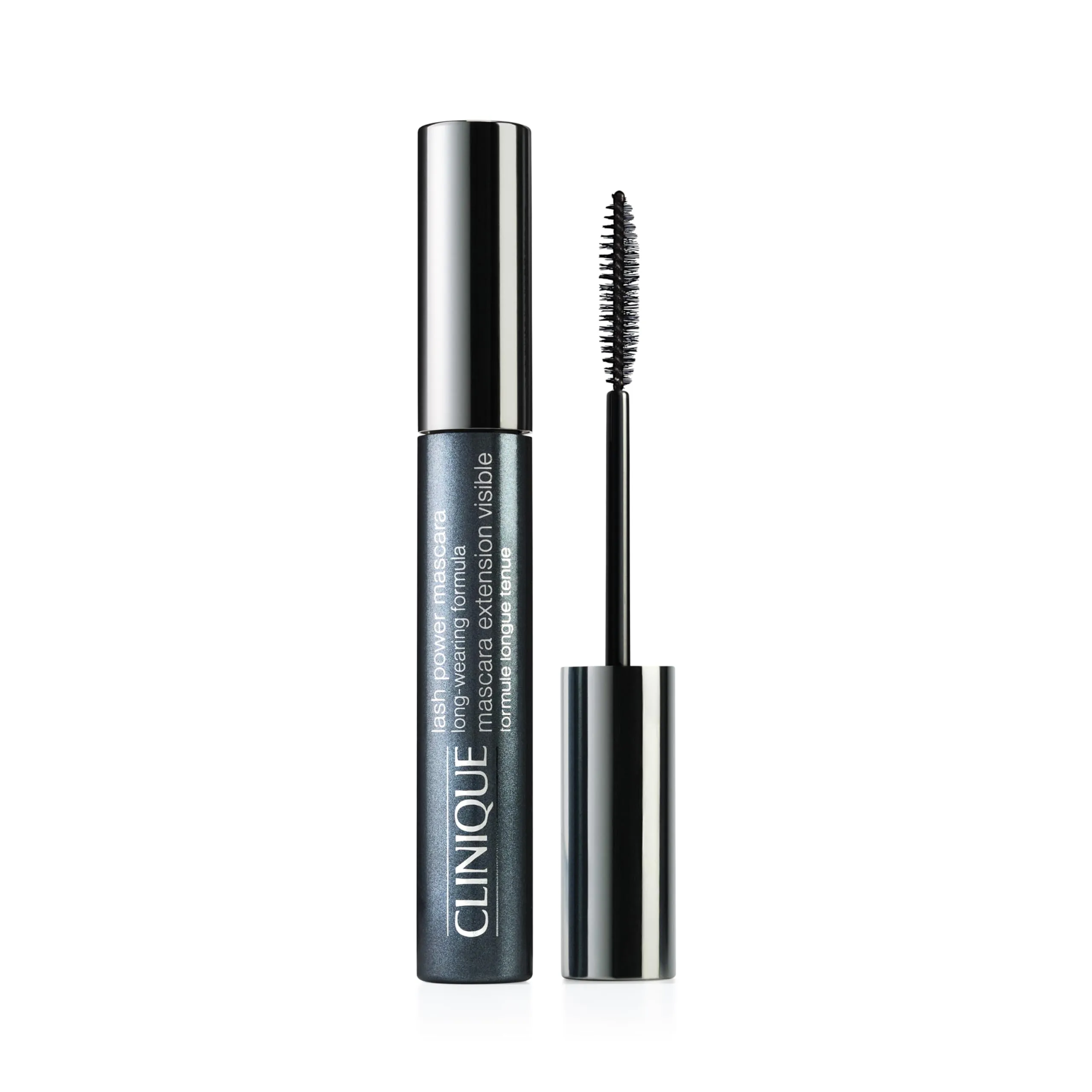 Clinique Lash Power Tubing Mascara Long-Wearing Formula | Lengthening, Smudge-Proof   Safe for Sensitive Eyes, Black Onyx, 0.21 Fl Oz