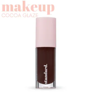 Cocoa Lip Glaze with Hyaluronic Acid & Peptides