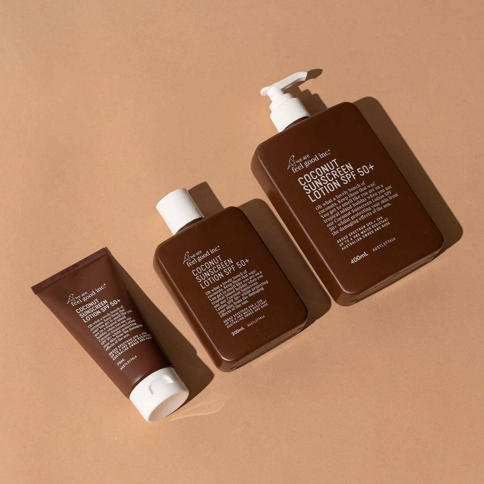 Coconut Sunscreen SPF50  400ml