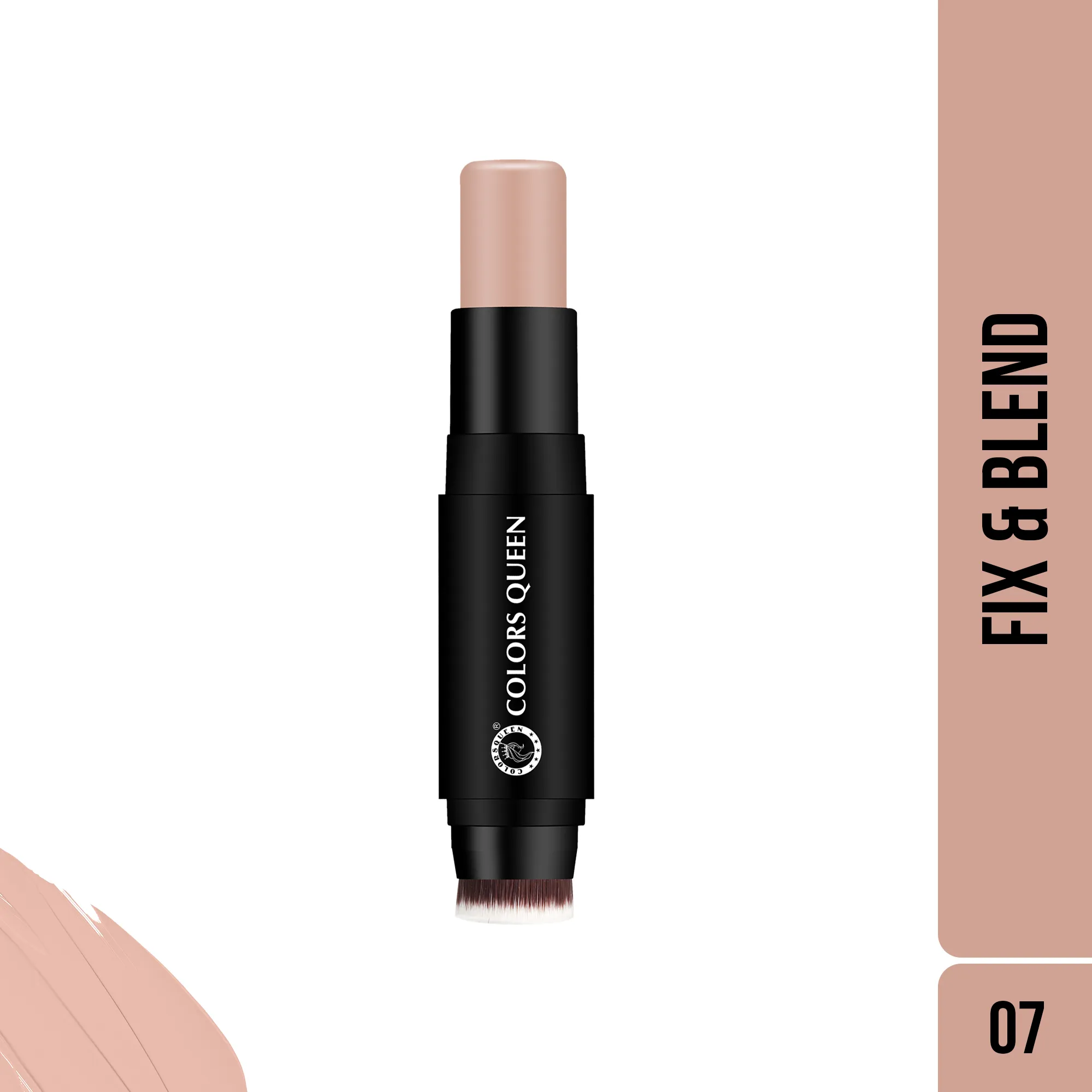 Colors Queen Fix And Blend Foundation And Concealer Stick