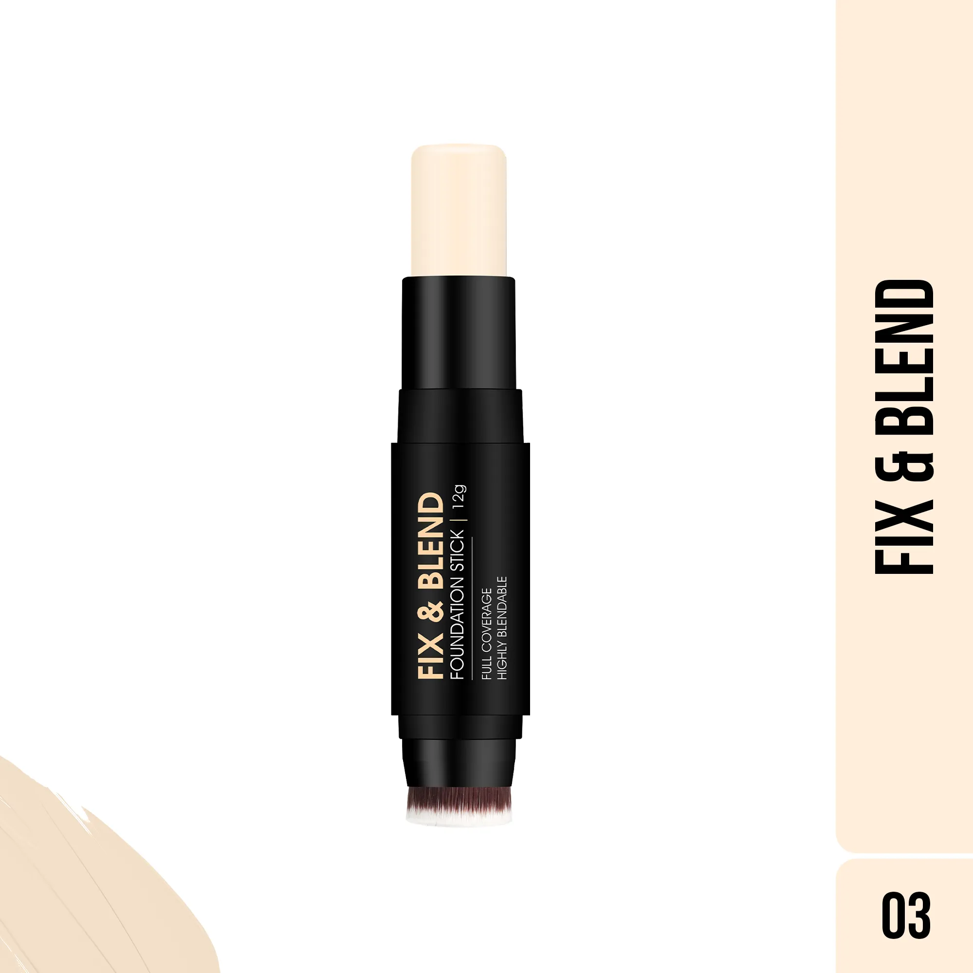 Colors Queen Fix And Blend Foundation And Concealer Stick