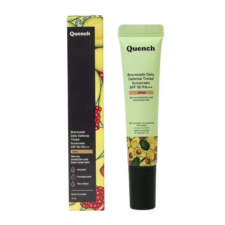 Daily Defense Tinted sunscreen SPF 50 PA    (Deep) -15ml