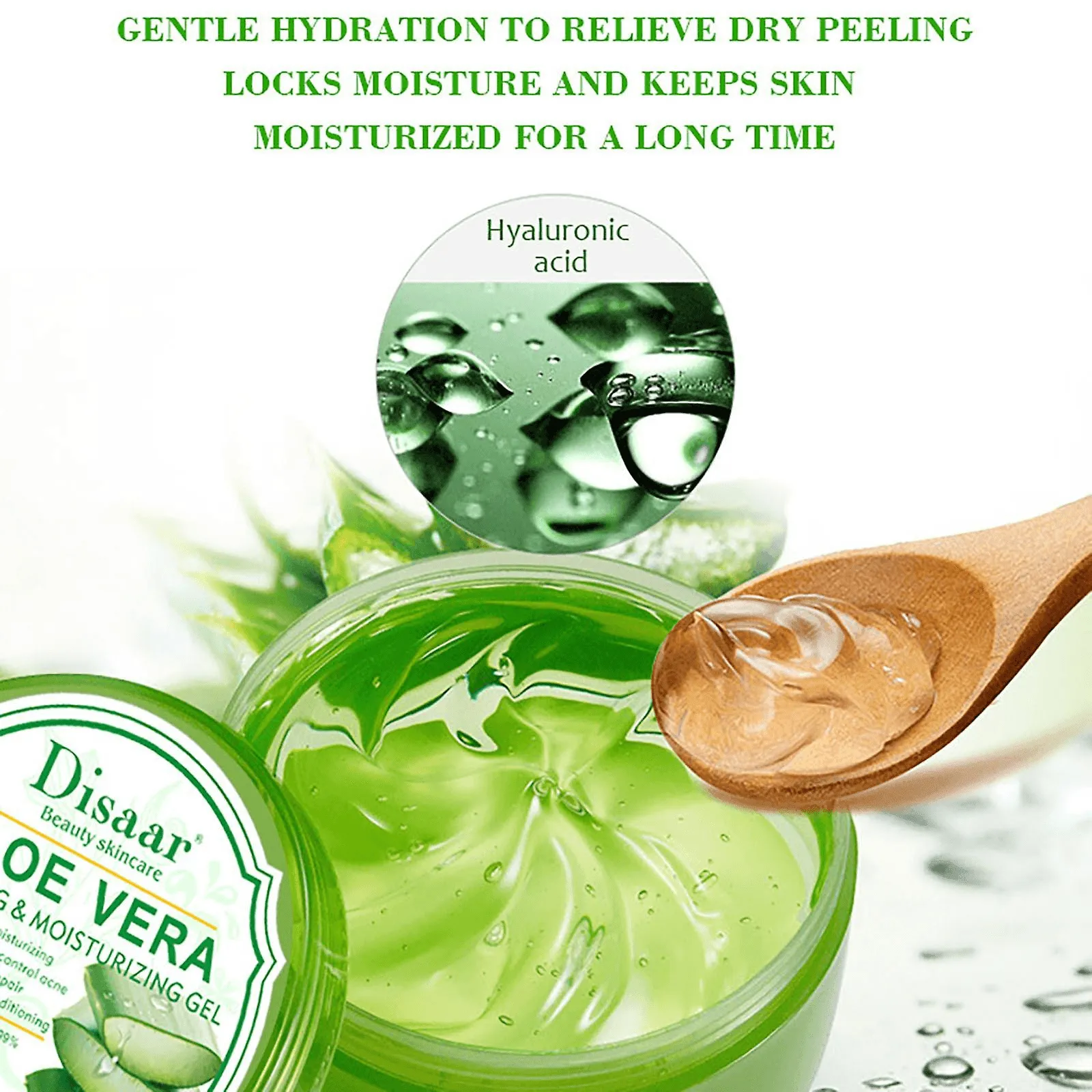 Disaar Aloe Vera Soothing & Moisturizing Gel - 300ml
