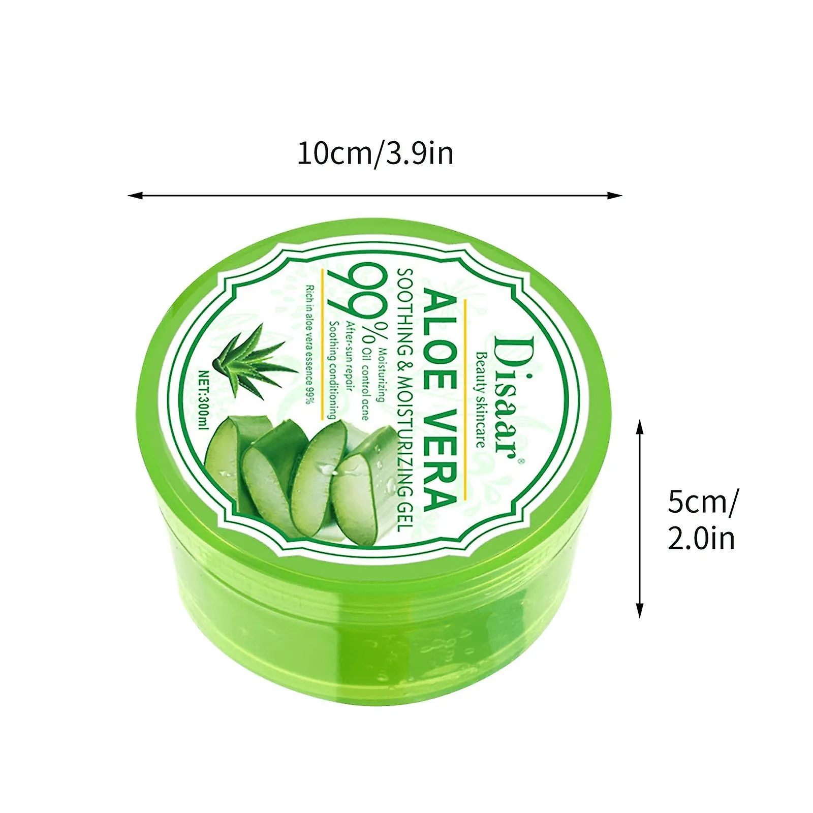 Disaar Aloe Vera Soothing & Moisturizing Gel - 300ml