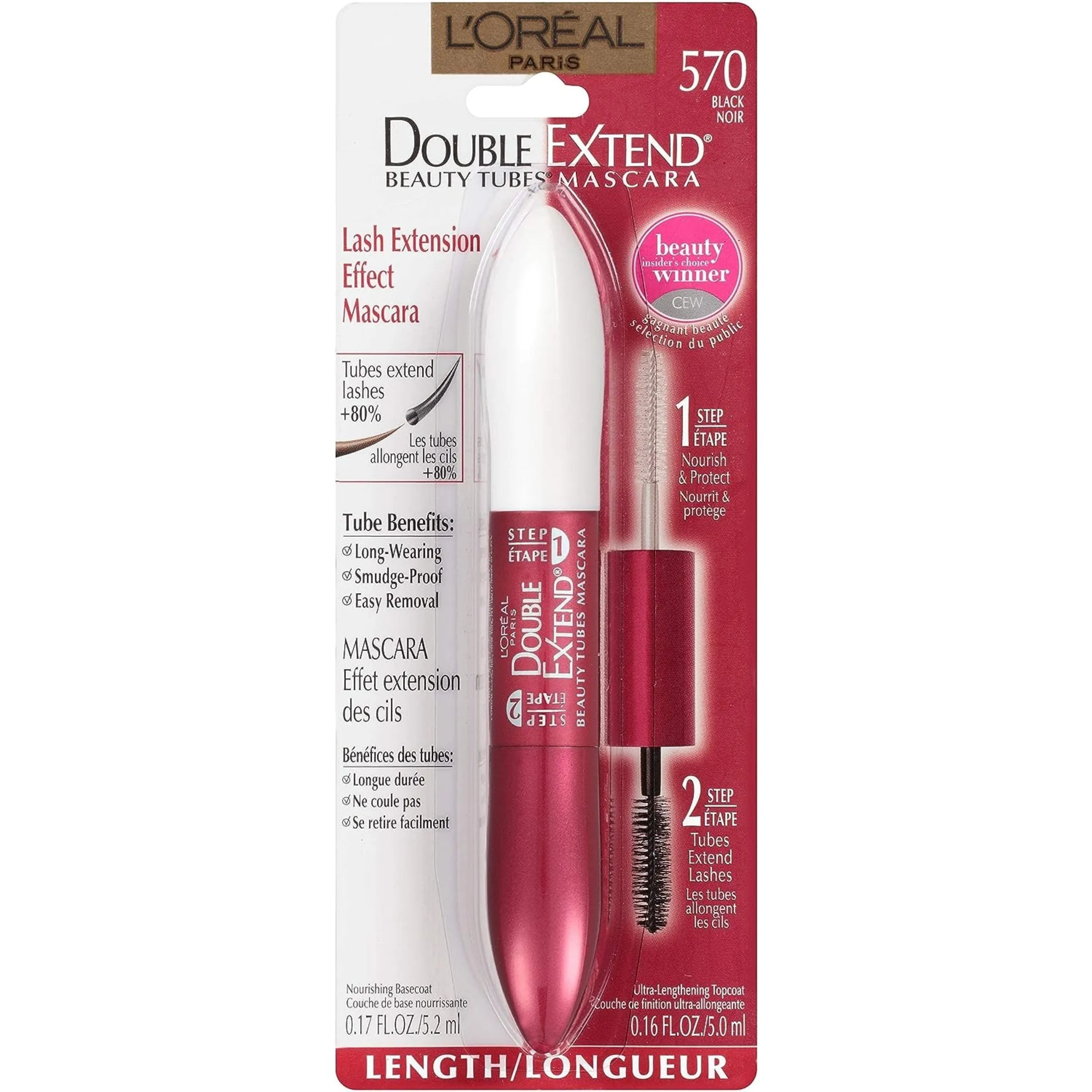 Double Extend Beauty Tubes Lengthening Mascara
