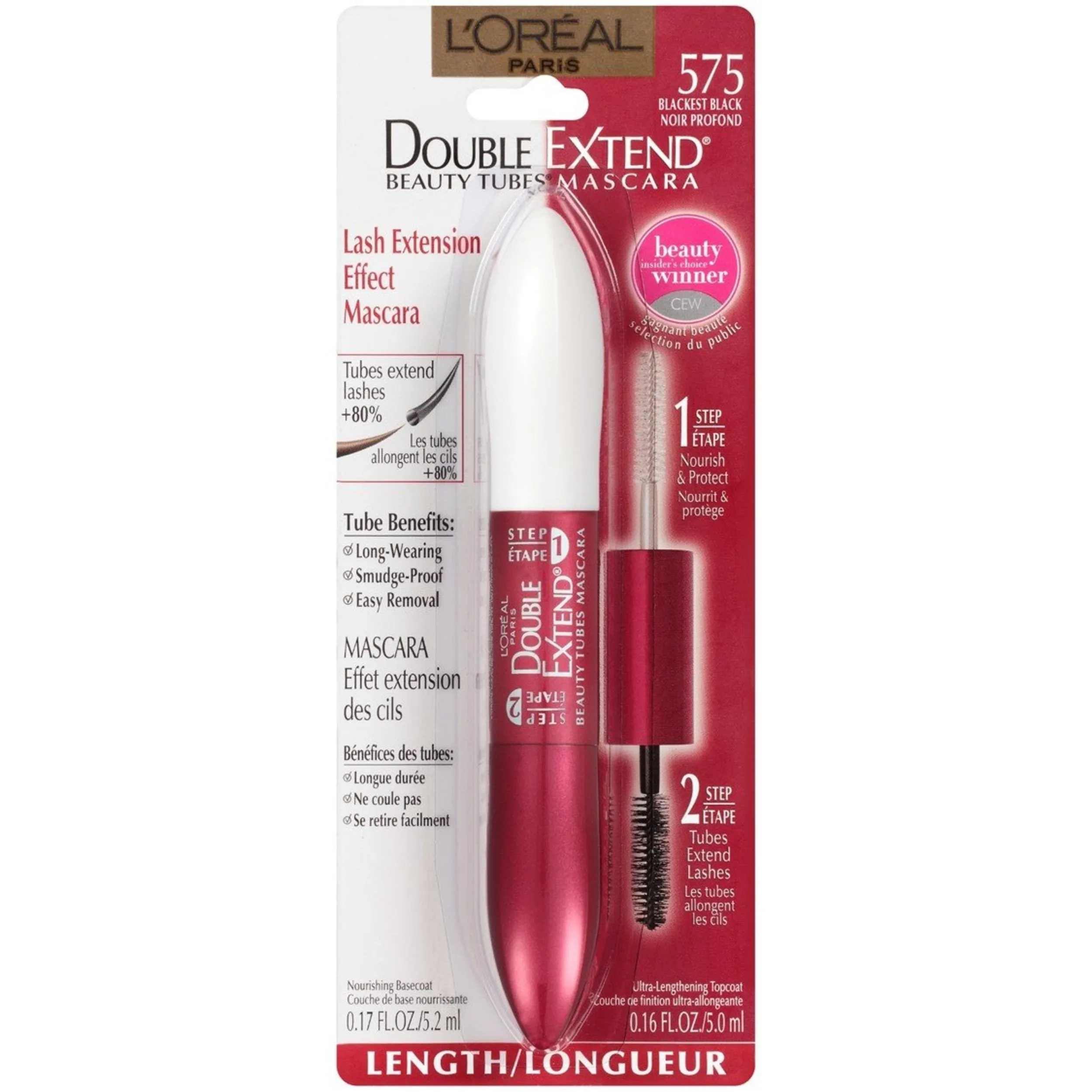 Double Extend Beauty Tubes Lengthening Mascara