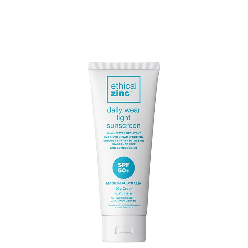 Ethical Zinc SPF50  Daily Wear Light Sunscreen