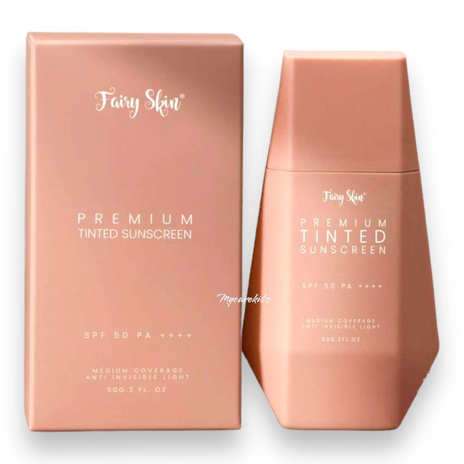 Fairy Skin - Premium TINTED SUNSCREEN SPF 50 PA      50 ML