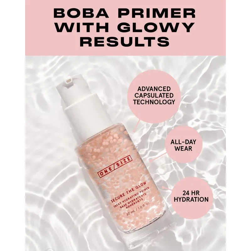 Glow 'Til Dawn Duo Value Set – on 'Til Dawn Waterproof Setting Spray & Secure the Glow Tacky Hydrating Primer for Hydrated Skin & Long-Lasting Makeup