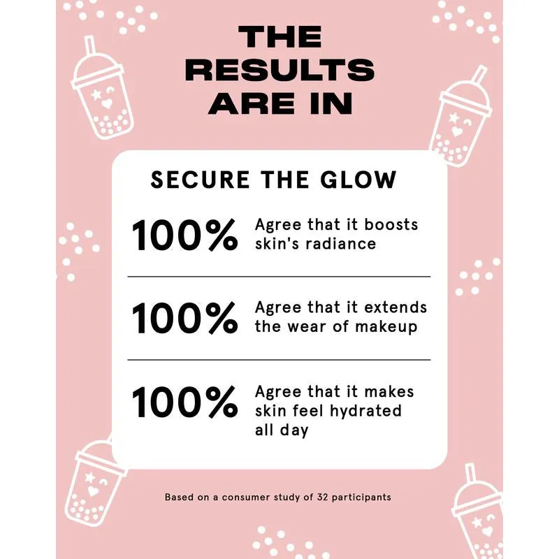 Glow 'Til Dawn Duo Value Set – on 'Til Dawn Waterproof Setting Spray & Secure the Glow Tacky Hydrating Primer for Hydrated Skin & Long-Lasting Makeup
