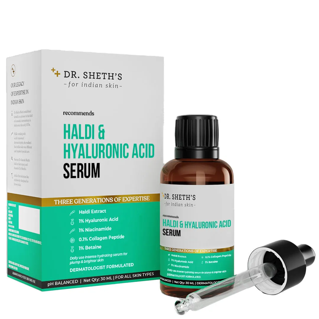 Haldi & Hyaluronic Acid Serum - 30ml