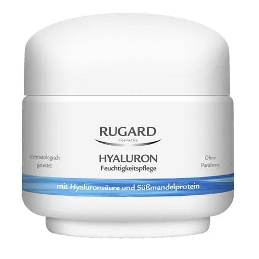 Hyaluronic acid and sweet almond protein, RUGARD Hyaluron Moisturizer cream