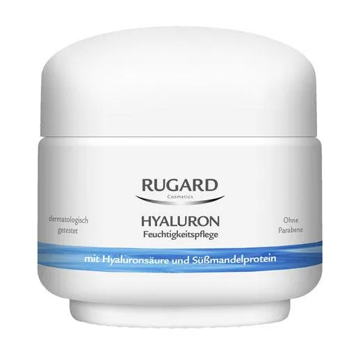 Hyaluronic acid and sweet almond protein, RUGARD Hyaluron Moisturizer cream