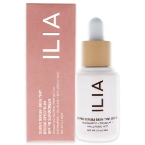 ILIA Beauty Super Serum Skin Tint Foundation SPF 40 - ST4 Formosa, 1 oz Foundation