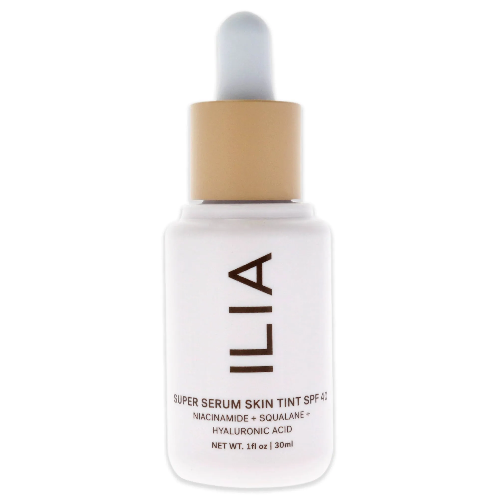 ILIA Beauty Super Serum Skin Tint Foundation SPF 40 - ST4 Formosa, 1 oz Foundation