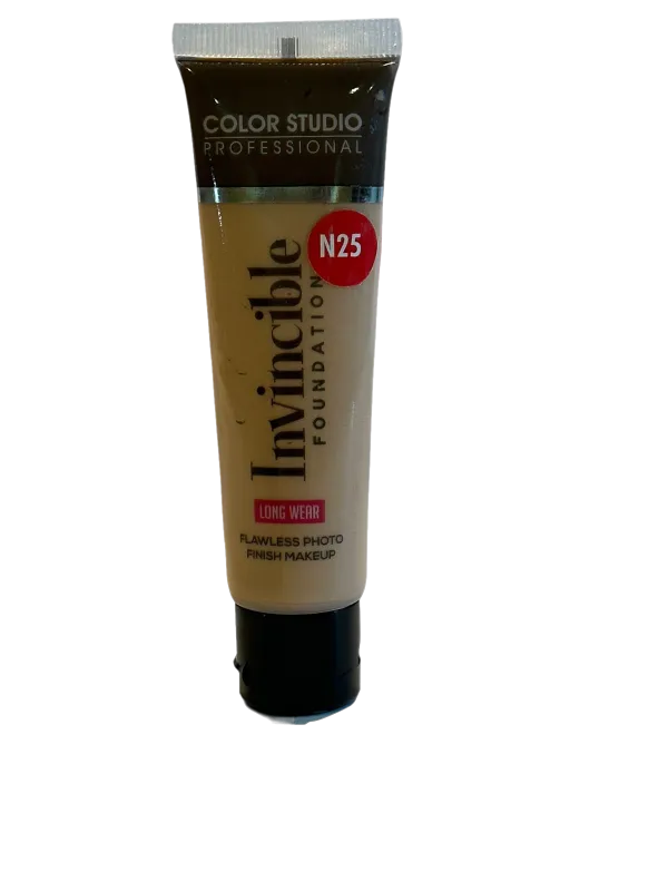 INVINCIBLE FOUNDATION SHADE TRUE IVORY -N25- FLAWLESS PHOTO FINISH MAKEUP