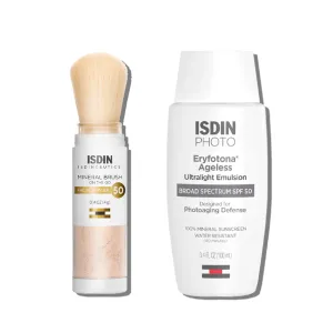 ISDIN Flawless Duo Photoaging Defense Pack with Natural Coverage*