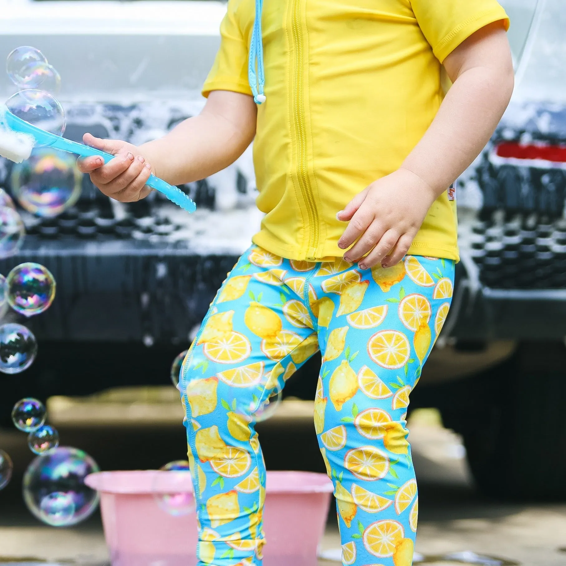 Kids Swim Pants | "Lemons"