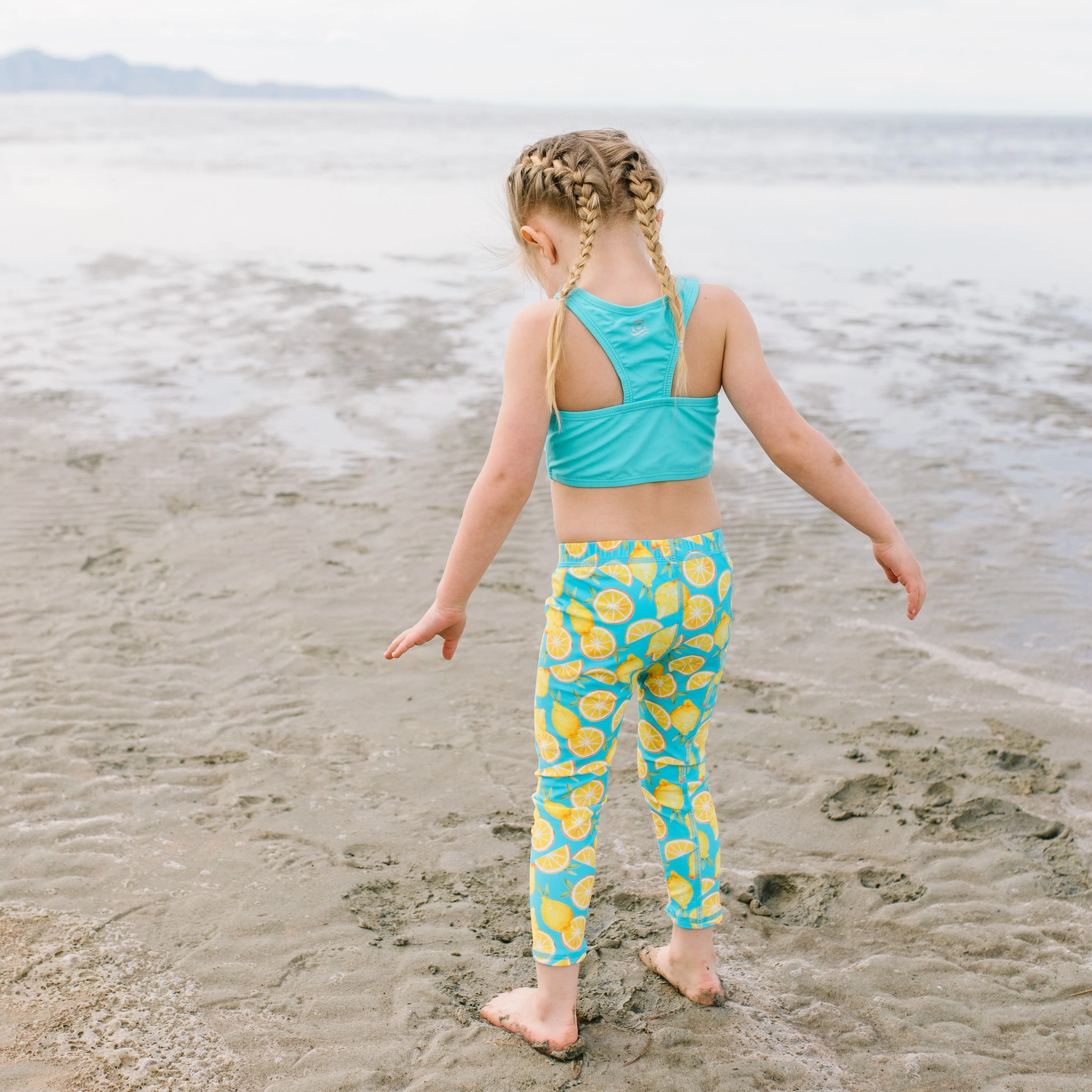 Kids Swim Pants | "Lemons"