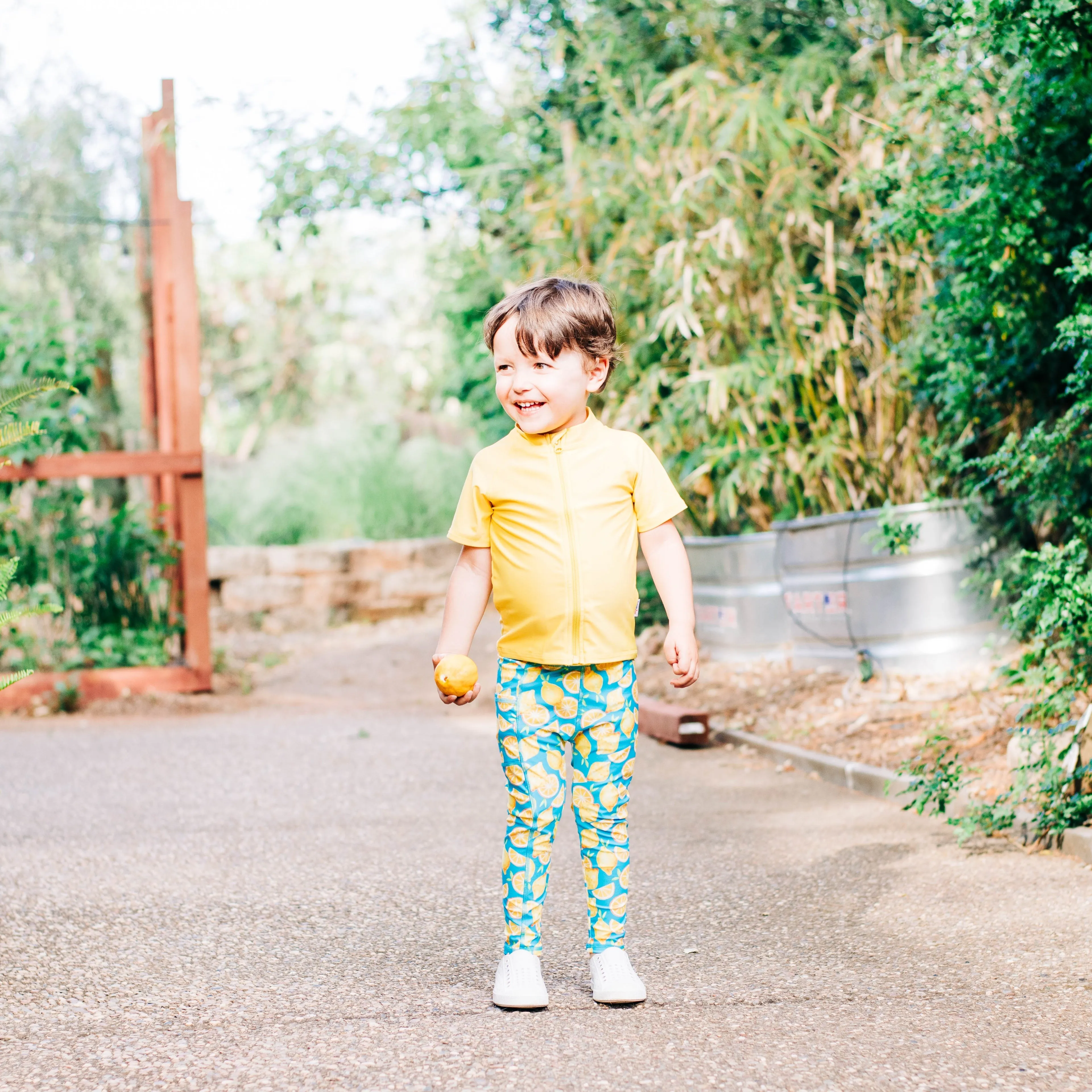 Kids Swim Pants | "Lemons"