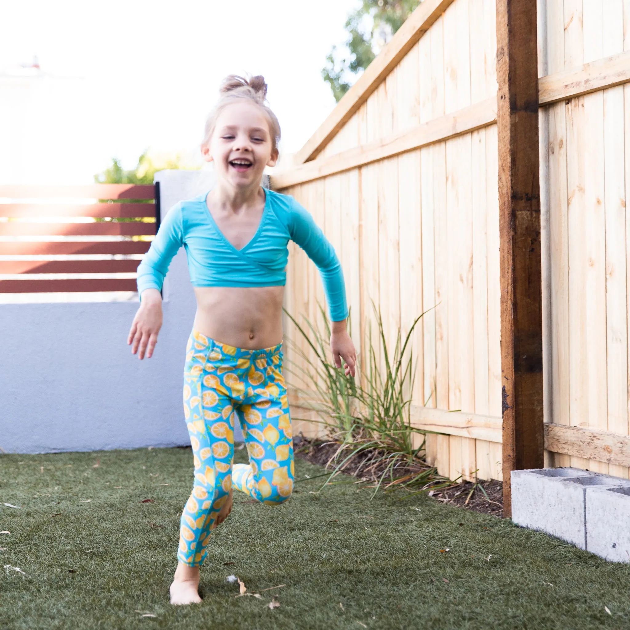 Kids Swim Pants | "Lemons"