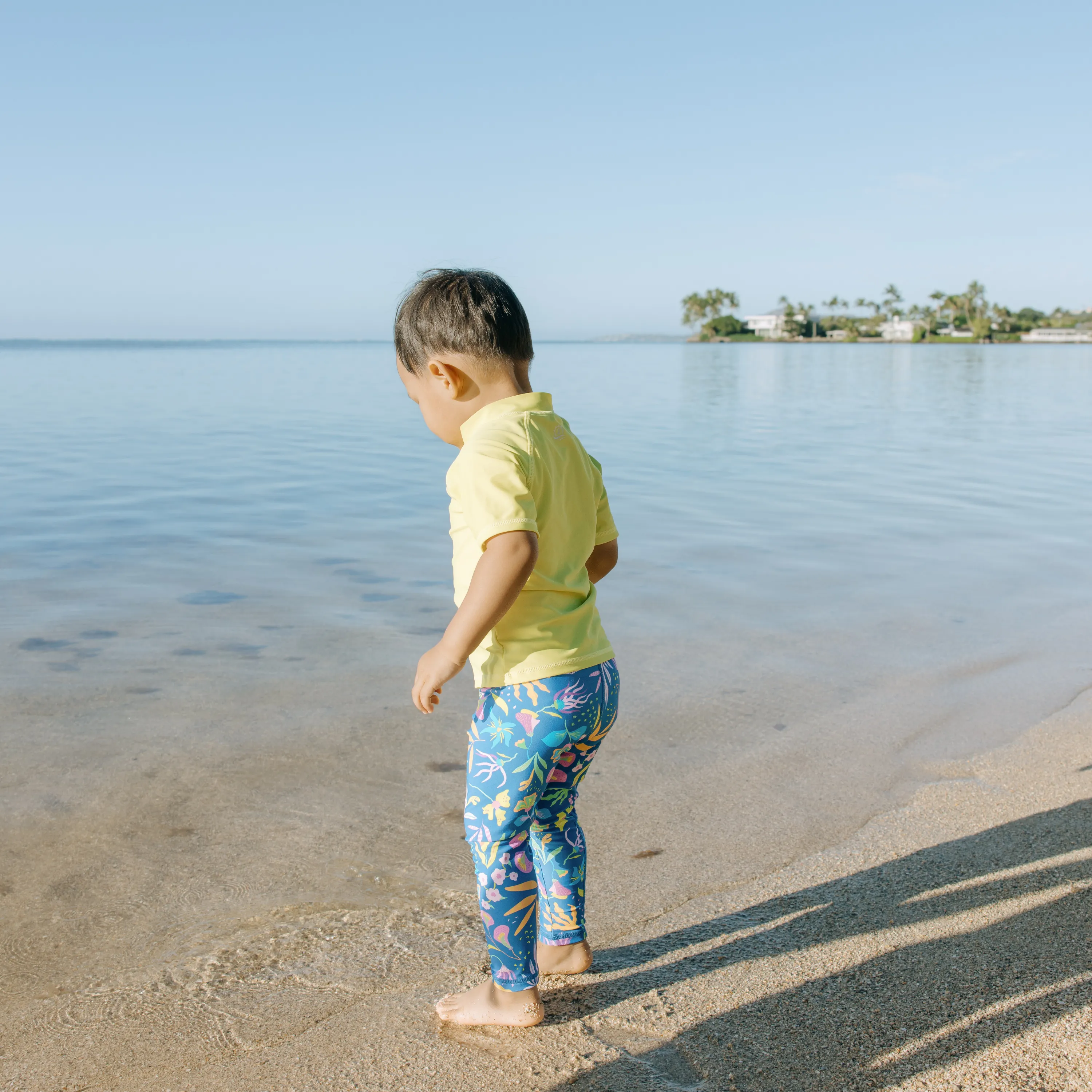 Kids Swim Pants | "Tropadelic"