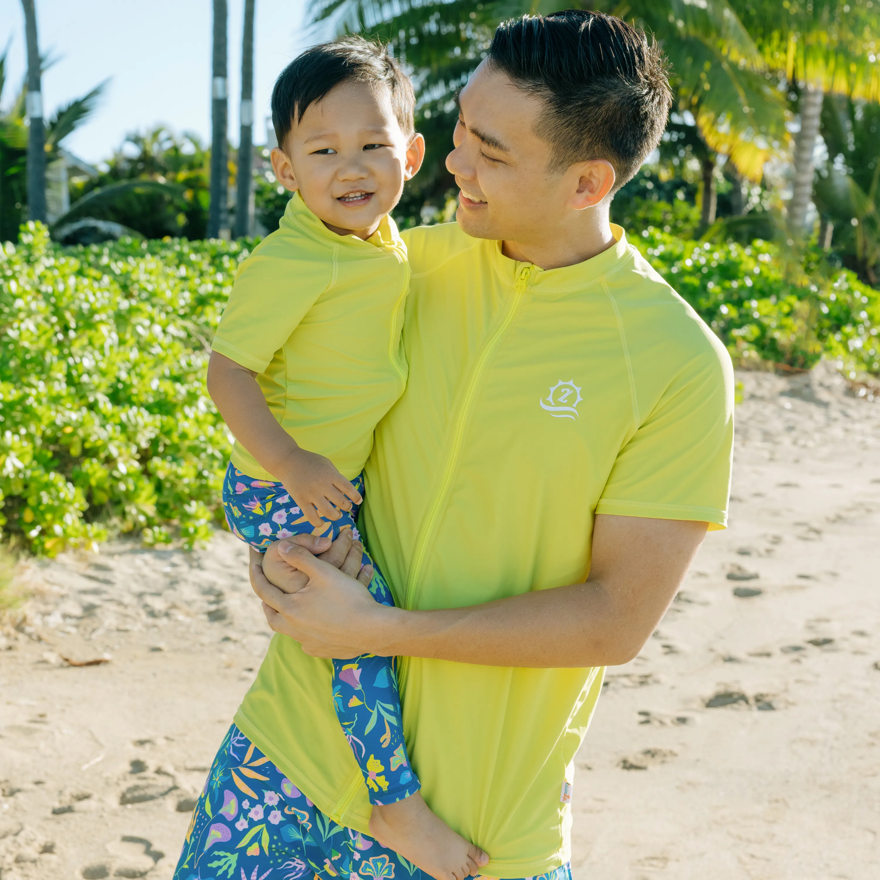 Kids Swim Pants | "Tropadelic"