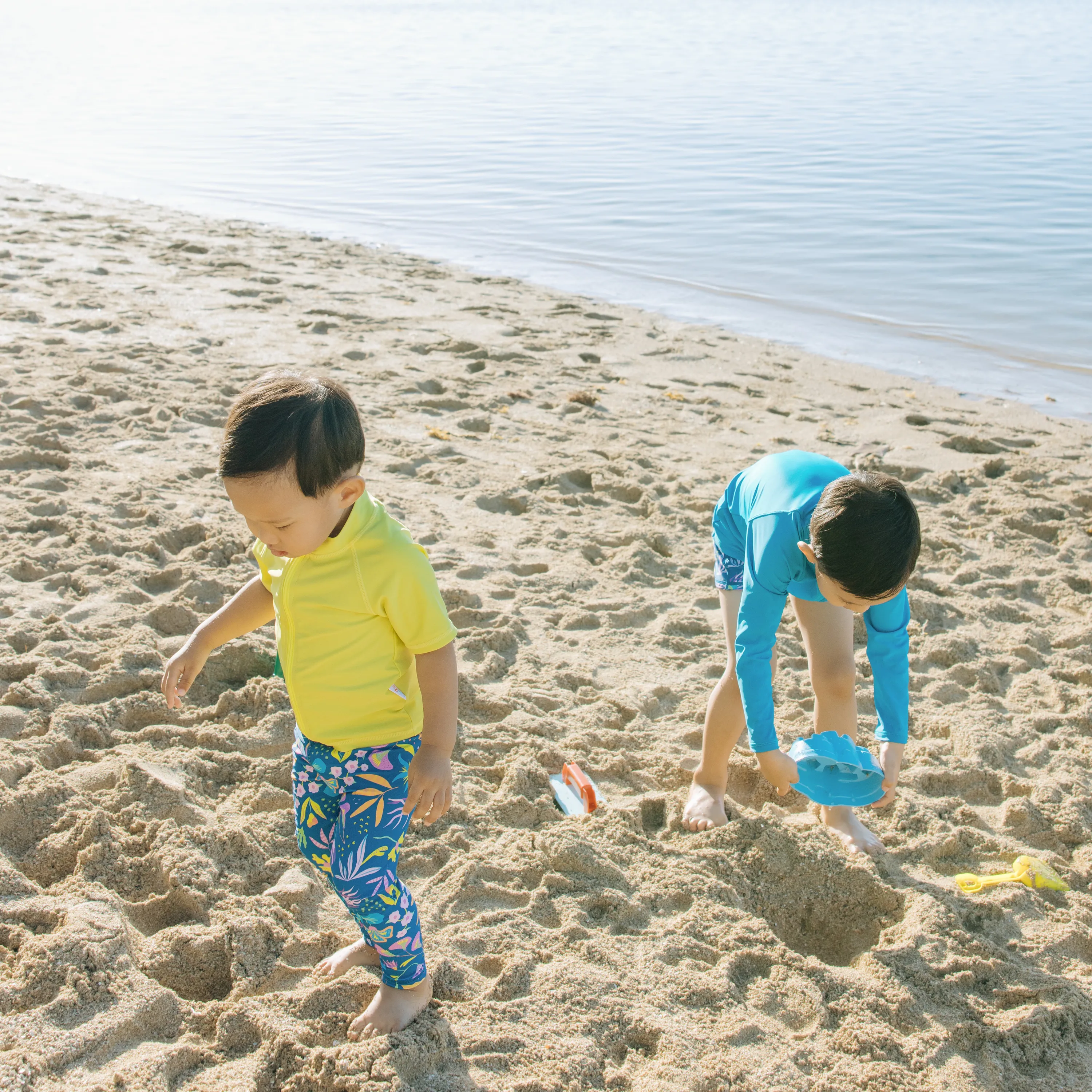 Kids Swim Pants | "Tropadelic"