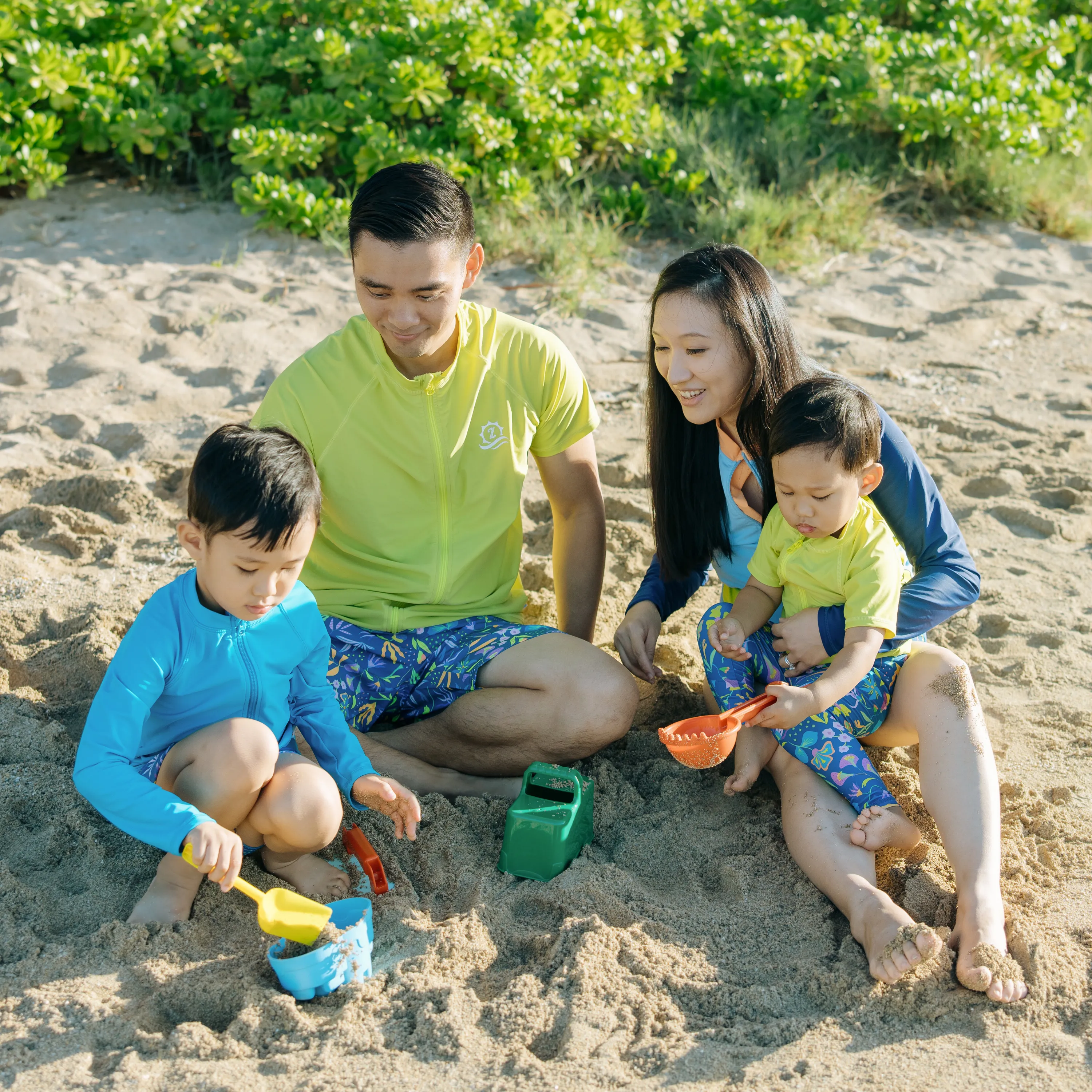 Kids Swim Pants | "Tropadelic"