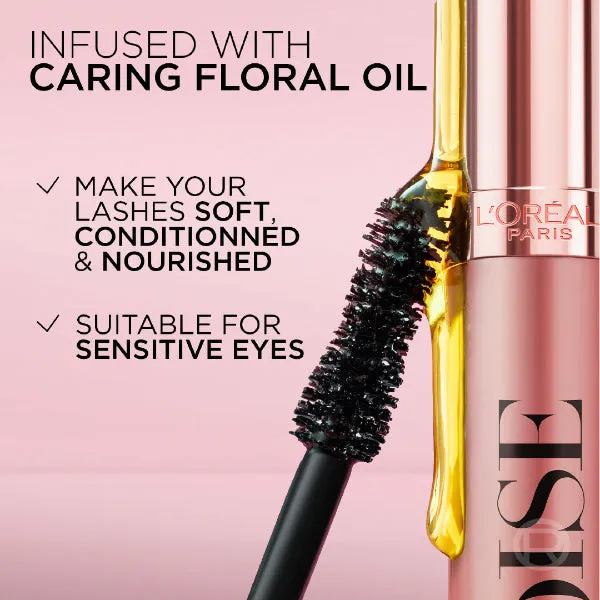 Lash Paradise 24 Hour, Volumizing and Lengthening Black Mascara- Washable