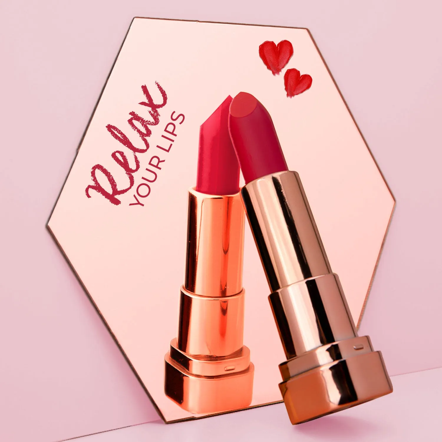 Long Stay Relaxed Matte Bullet Lipstick - BLUSH PINK