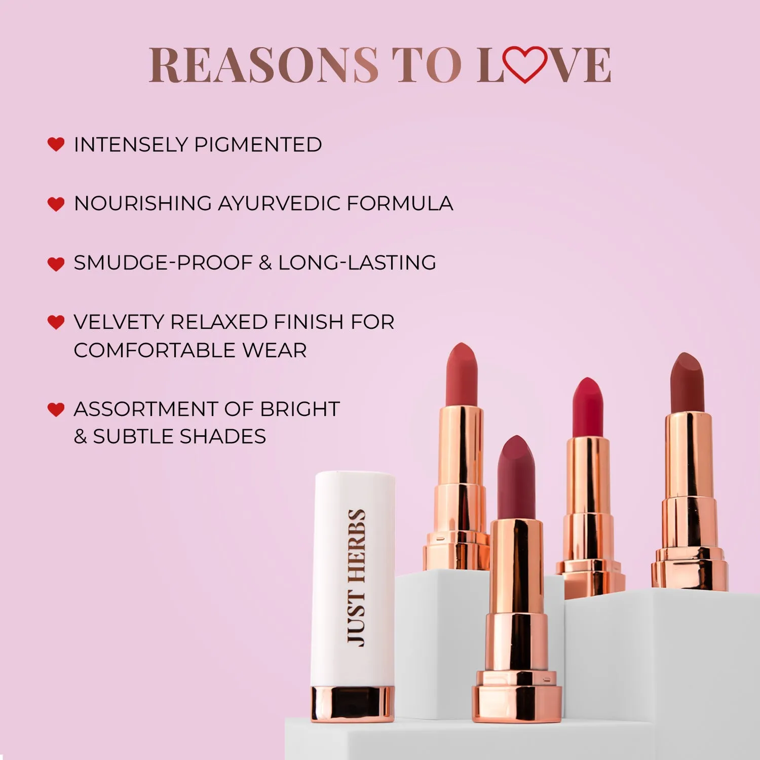 Long Stay Relaxed Matte Bullet Lipstick - BLUSH PINK