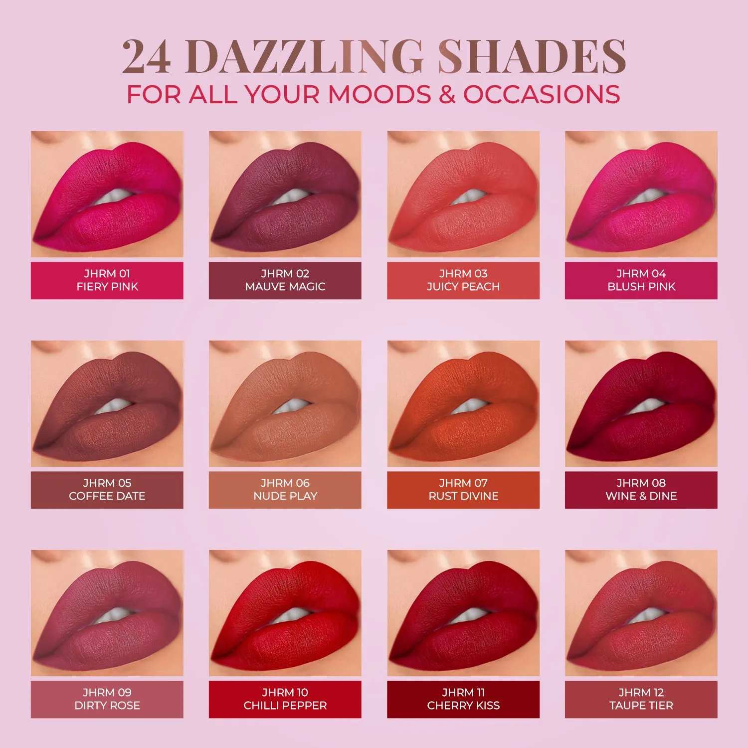 Long Stay Relaxed Matte Bullet Lipstick - VIOLET WHISPER