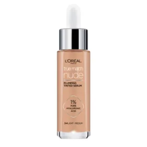 L'Oréal Paris True Match Nude Plumping Tinted Serum Light-Medium 3-4